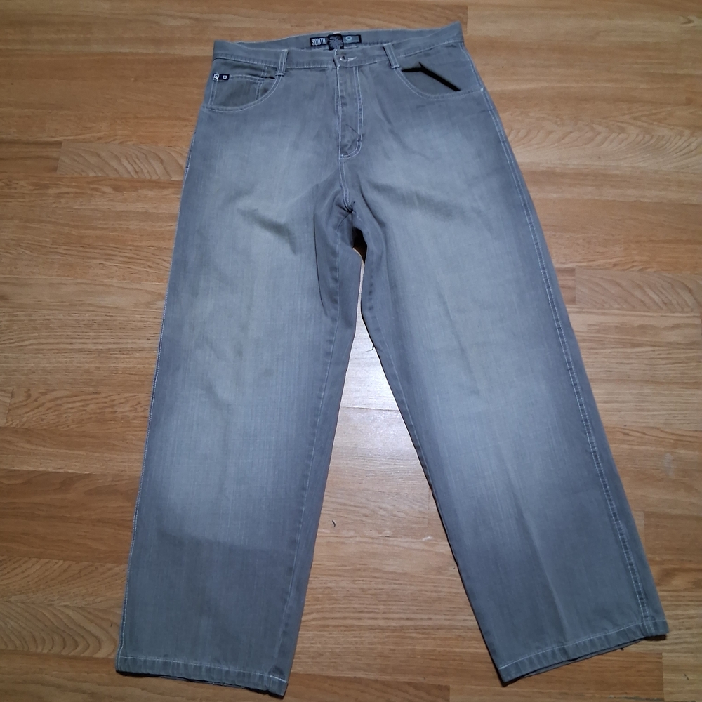 South Pole Baggy Men's Gray  Jeans Sz. 36